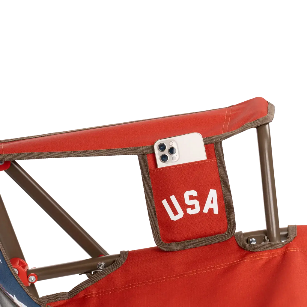 Foldable Comfort Pro Rocker - Rocker Chair for Camping & Lawns Detail