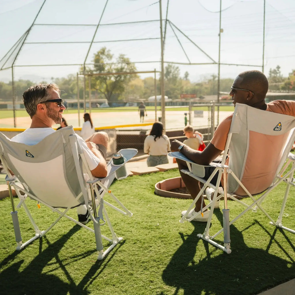 Premium All-Weather Comfort Pro Rocker XL - Rocker Chair for Camping & Lawns Detail