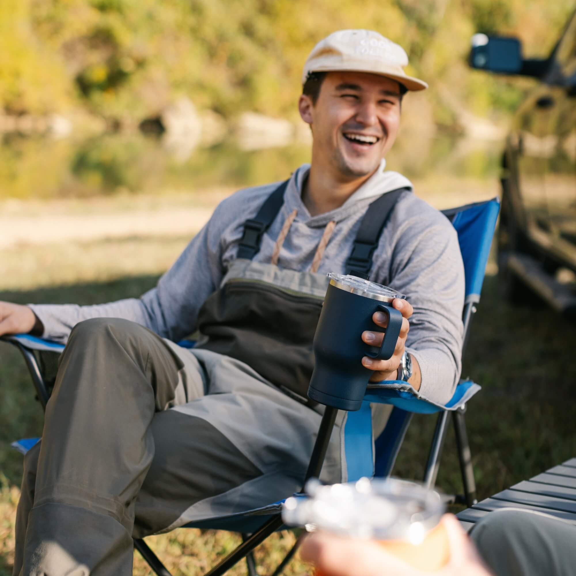 Ergonomic Portable Comfort Quad Chair - Outdoor Rocking Chairs with Dynamic Comfort Edge Detail