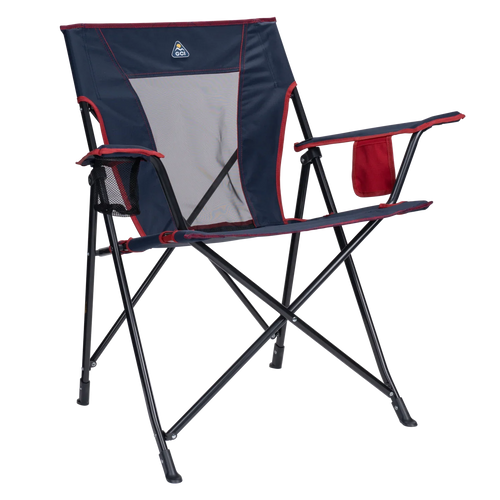 Ergonomic Portable Comfort Quad Chair - Outdoor Rocking Chairs with Dynamic Comfort Edge - Indigo/Red