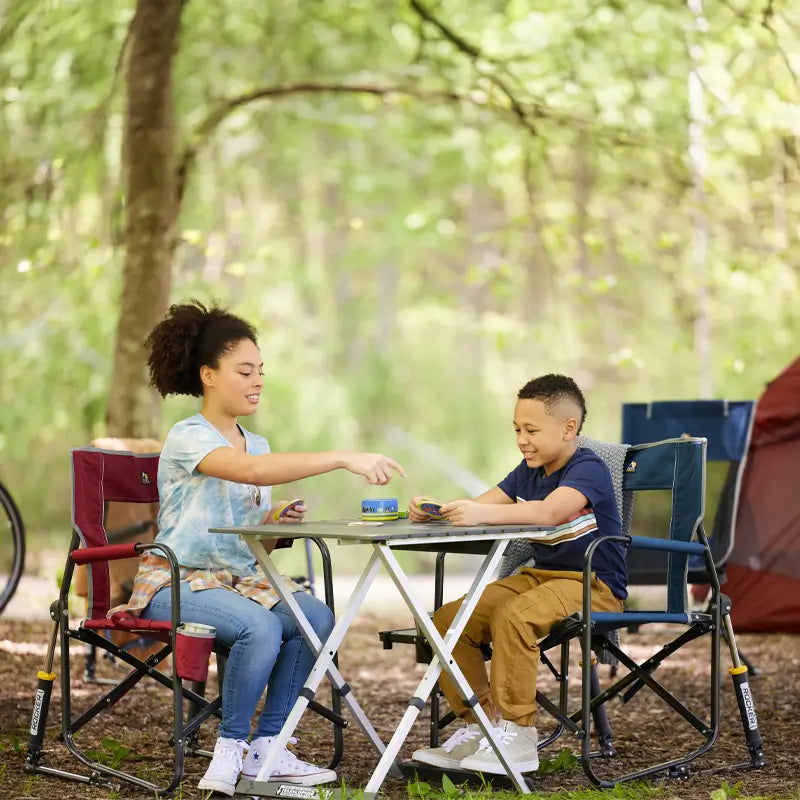 Heavy Duty Compact Camp Table 25 - Portable Camp Kitchen Table Counter Detail