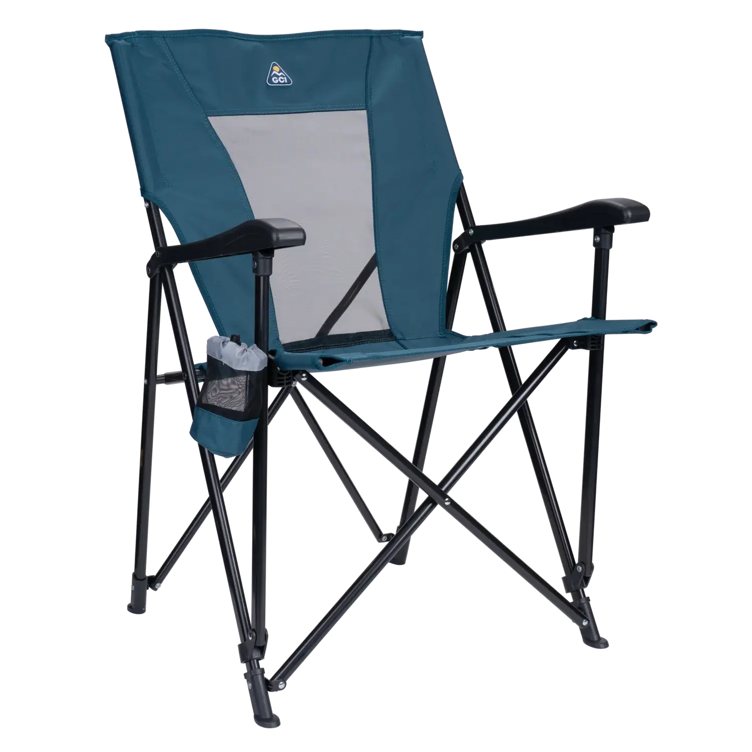 Heavy Duty Eazy Chair - Rocker Chair for Camping & Lawns - Teal