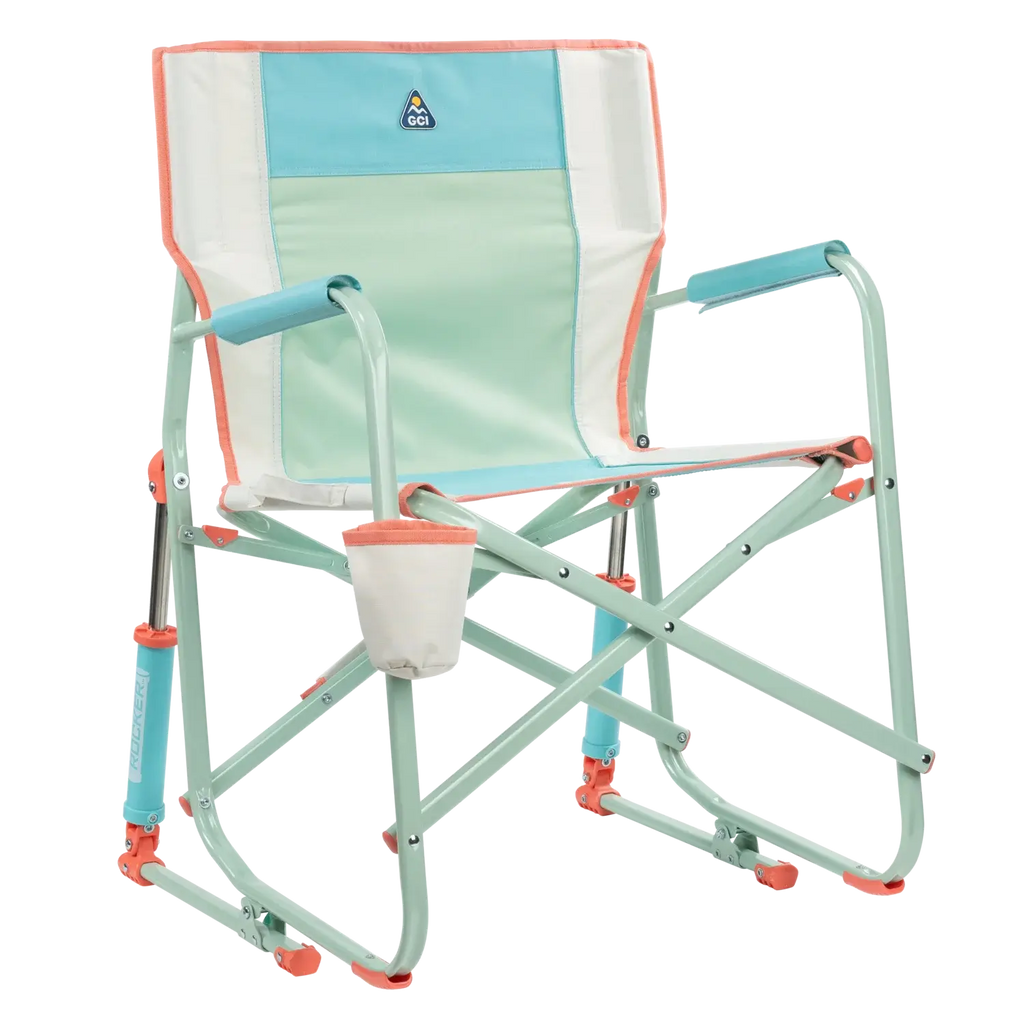 Ultra-Comfortable Freestyle Rocker - Rocker Chair for Camping & Lawns - Ivory