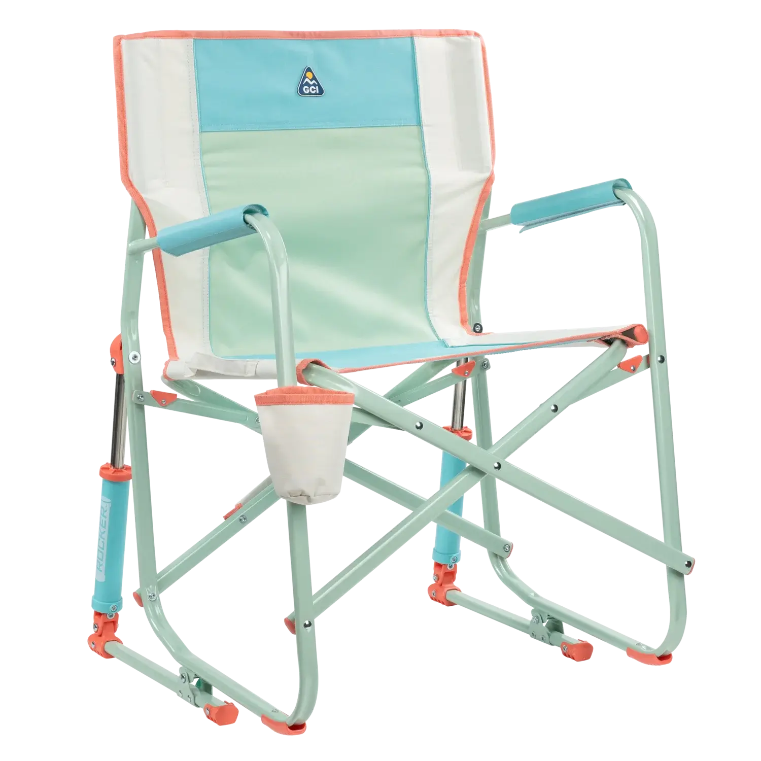 Ultra-Comfortable Freestyle Rocker - Rocker Chair for Camping & Lawns - Ivory