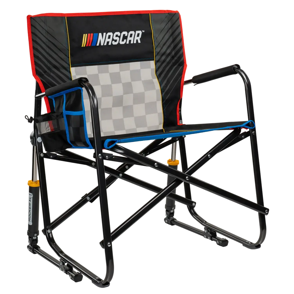 Foldable Freestyle Rocker XL - NASCAR - Folding Rocking Chair - Perfect for Tailgating - Default Title