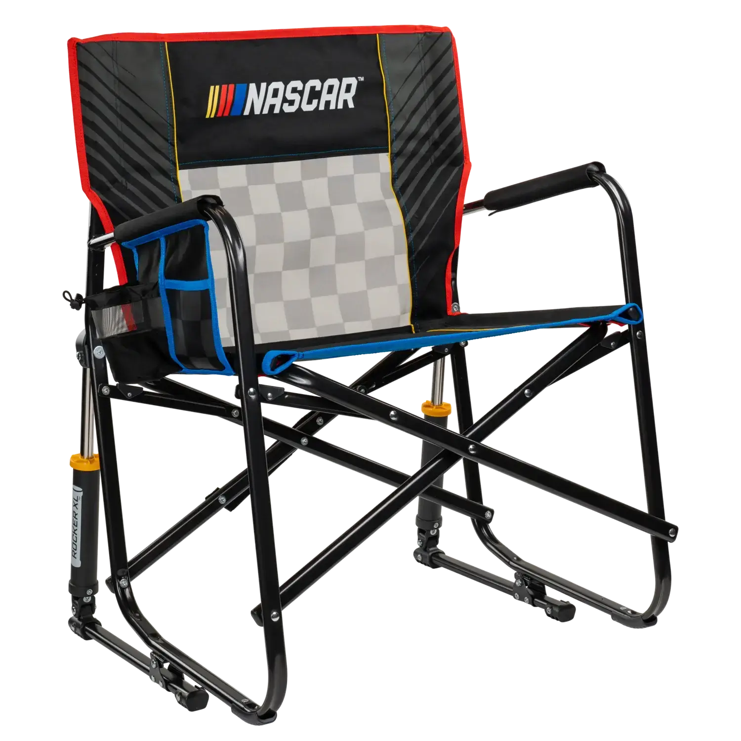 Foldable Freestyle Rocker XL - NASCAR - Folding Rocking Chair - Perfect for Tailgating - Default Title