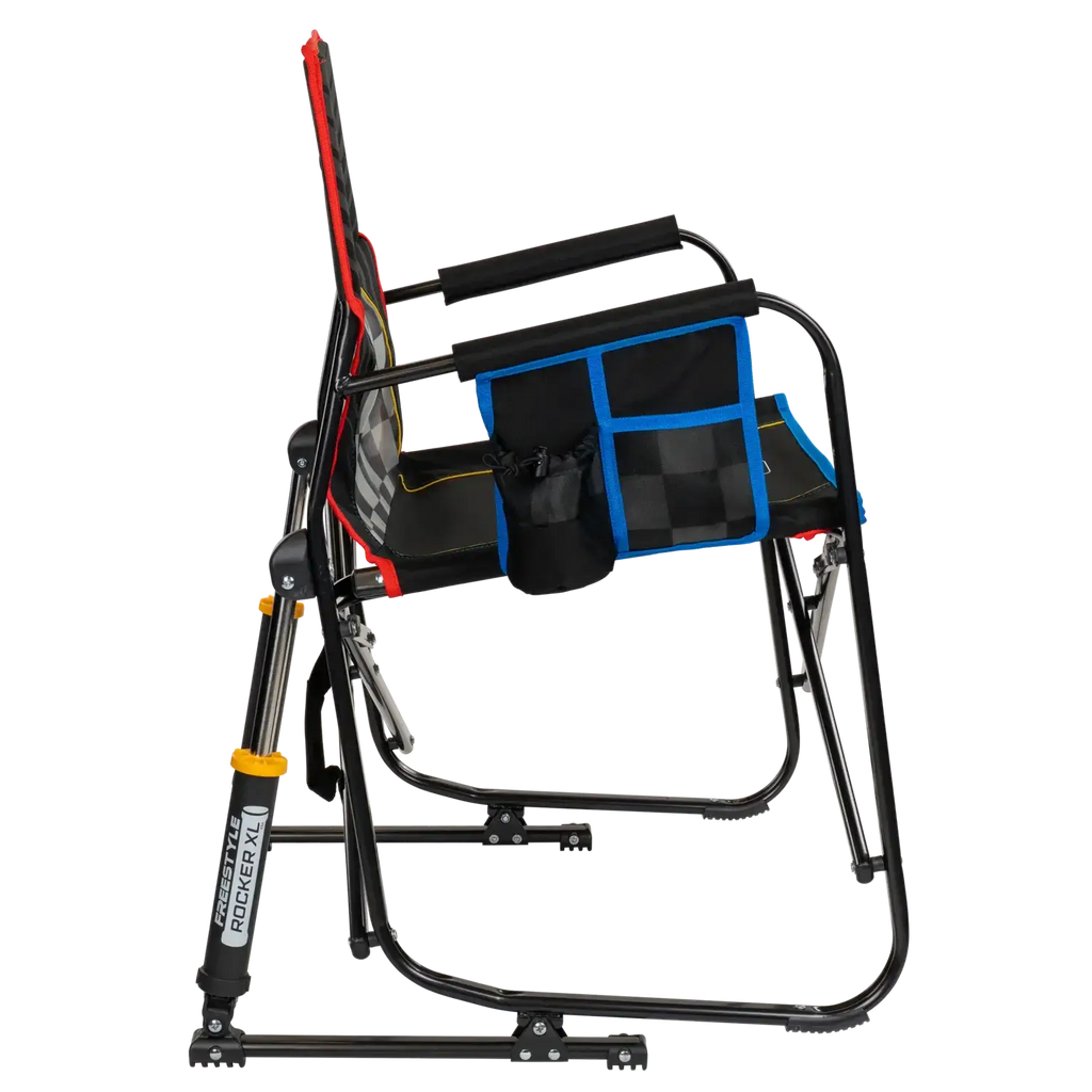 Foldable Freestyle Rocker XL - NASCAR - Folding Rocking Chair - Perfect for Tailgating Detail