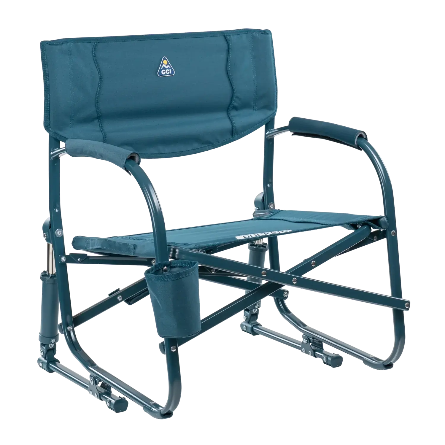 Heavy Duty Grab & Go Rocker - Rocker Chair for Camping & Lawns - Teal