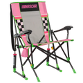 Heavy Duty NASCAR RoadTrip Rocker - Pink - Folding Rocking Chair - Perfect for Tailgating - Default Title