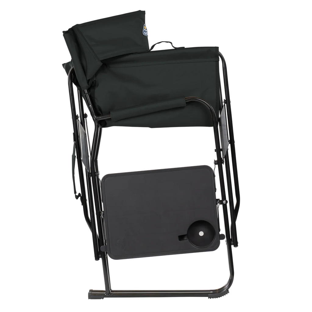 Ergonomic Portable Slim-Fold Director's Chair XL - Folding Rocking Chair - Perfect for Tailgating Detail