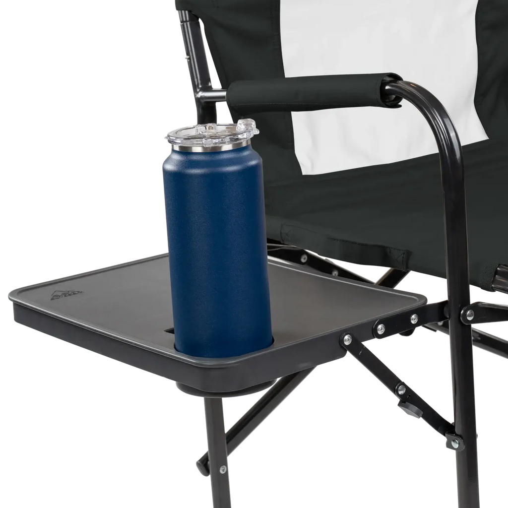 Ergonomic Portable Slim-Fold Director's Chair XL - Folding Rocking Chair - Perfect for Tailgating Detail