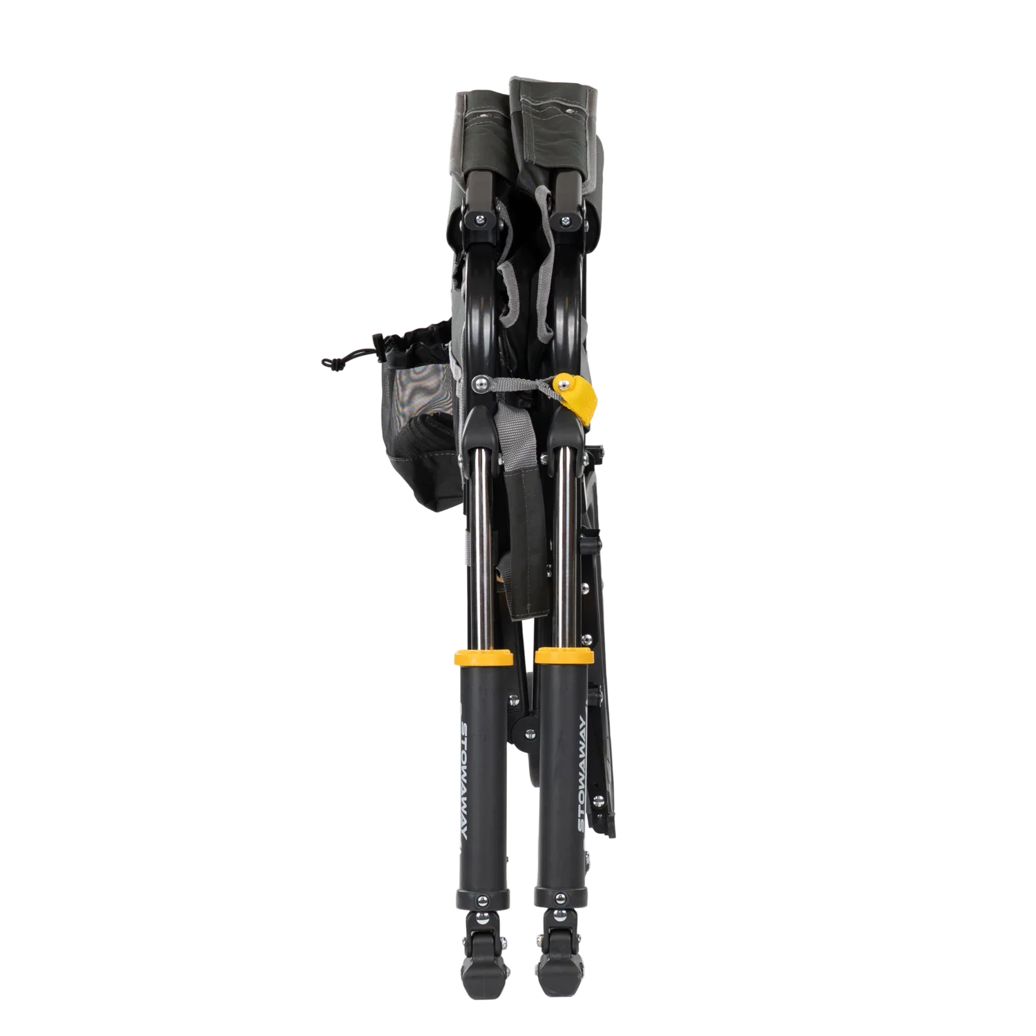 Foldable Stowaway Rocker with Side Table - Camp Rocker Chair for Fishing & Beach Trips Detail