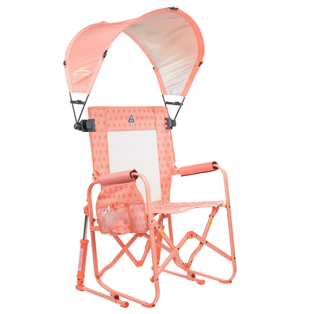 Premium All-Weather SunShade Accessory - Coral - Pop-Up Outdoor Sun Shelter - UV400 Protection Detail