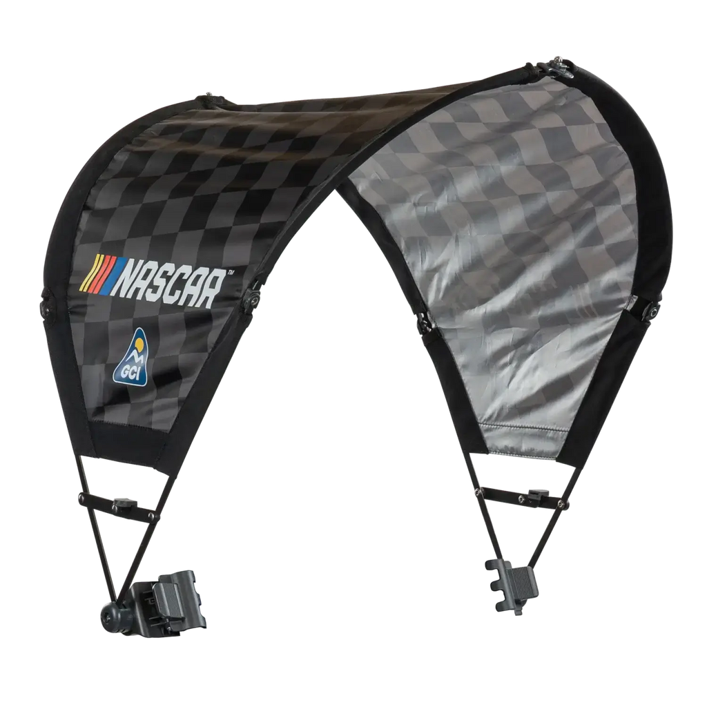 UV-Protection SunShade Accessory - NASCAR - Portable Beach Canopy with Adjustable Shade Angle - NASCAR