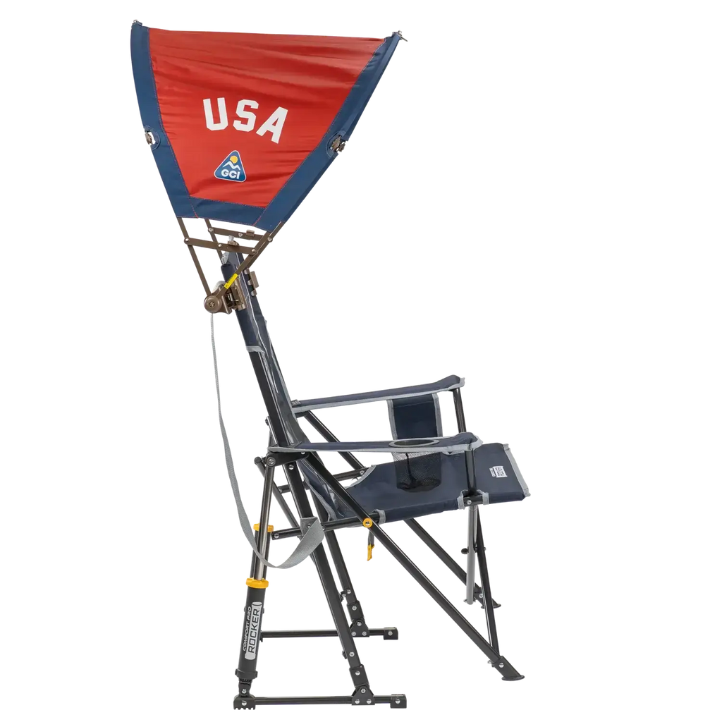 Heavy Duty SunShade Accessory - USA Anniversary Deluxe - Portable Beach Canopy with Adjustable Shade Angle Detail