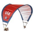 Heavy Duty SunShade Accessory - USA Anniversary Deluxe - Portable Beach Canopy with Adjustable Shade Angle - USA Anniversary Deluxe