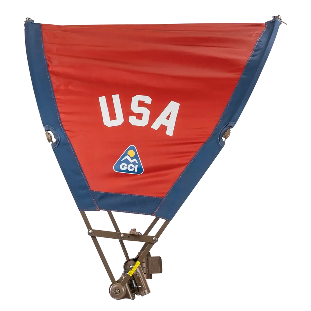 Heavy Duty SunShade Accessory - USA Anniversary Deluxe - Portable Beach Canopy with Adjustable Shade Angle Detail