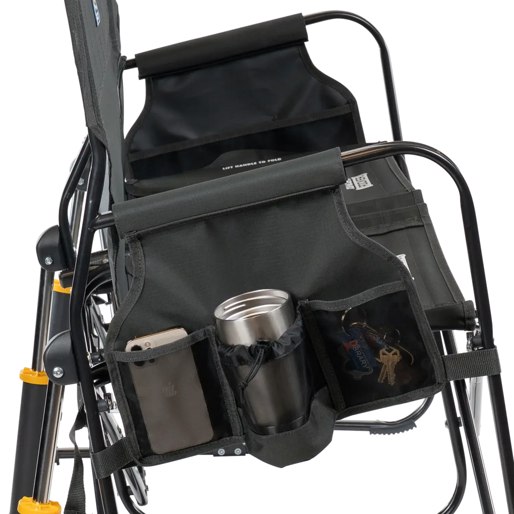 Heavy Duty Tandem Rocker - Folding Rocking Chair - Perfect for Tailgating Detail