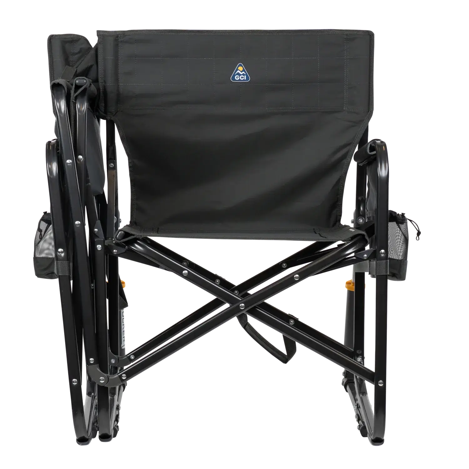 Heavy Duty Tandem Rocker - Folding Rocking Chair - Perfect for Tailgating Detail