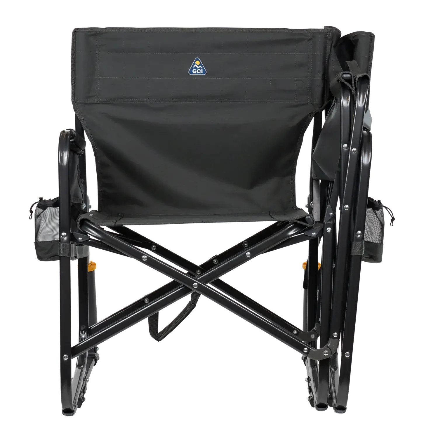 Heavy Duty Tandem Rocker - Folding Rocking Chair - Perfect for Tailgating Detail